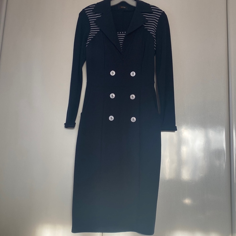 midi length long sleeve dress modest